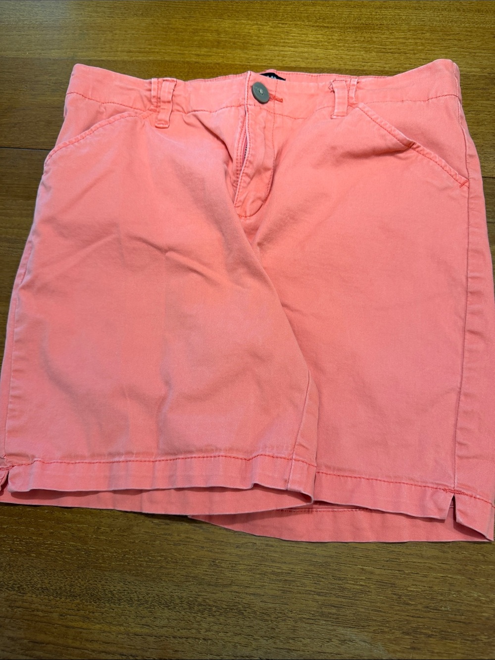 Lee Orange Bermuda Shorts